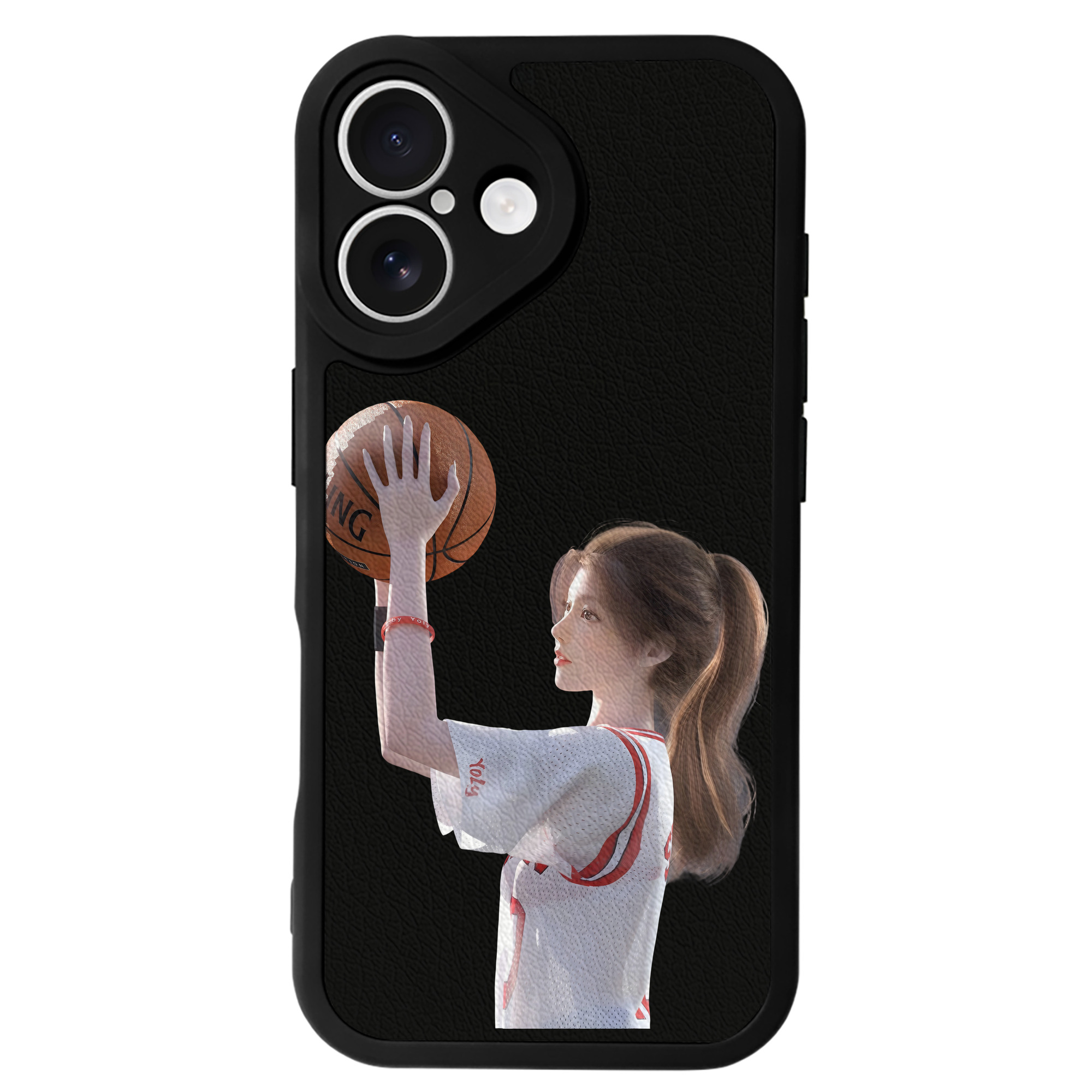 （画像用） SLAM DUNK／スラムダンク 【iPhone 16シリーズ対応】シリコンスマホケース（レザー調） 材質：シリコン